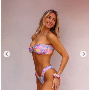 Never been worn! Bermuda bloom bikini set